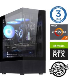 INTOP Ryzen 7 5700X 32GB 1TB SSD M.2 NVME RTX5070 12GB no-OS