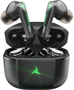 TOZO Gaming Pods True Wireless Stereo (TWS) In-Ear USB Type-C Bluetooth Gaming Headset Black