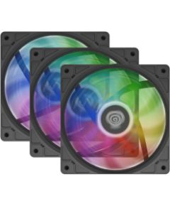 Dzesētājs Genesis OXAL 120 3-pack Black ARGB