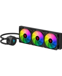 Dzesētājs SAVIO VELOX 360mm ARGB CPU liquid cooler 300W Melns