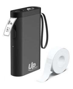 Portatīvais uzlīmju printeris UPRINT UP21 Melns, USB uzlādējams