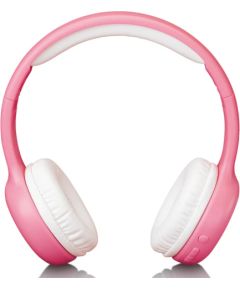 Lenco on-ear austiņas ar Bluetooth bērniem, rozā - HPB-110PK