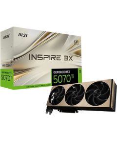 MSI GeForce RTX 5070 Ti 16G INSPIRE 3X OC PLUS
