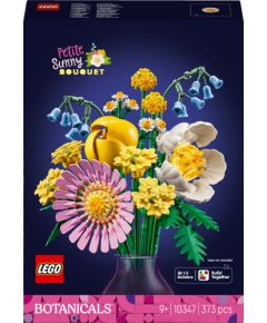 LEGO Icons Mały bukiet żółtych kwiatów (10347)