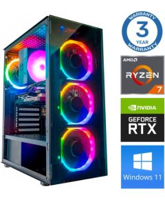 INTOP Ryzen 7 5700X 16GB 500SSD M.2 NVME+2TB RTX3050 6GB WIN11
