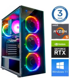 INTOP Ryzen 5 5500 16GB 250SSD M.2 NVME RTX4060 8GB WIN11