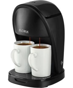 Floria ZLN9297 Кофеварка с 2 кружками в комплекте 025L 450W