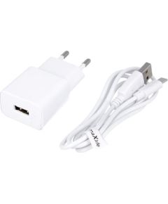 Maxlife MXTC-01 Зарядное устройство 1A  + Type C кабель 1m