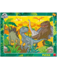 Dino Frame Puzzle 40 pc, The world of dinosaurs