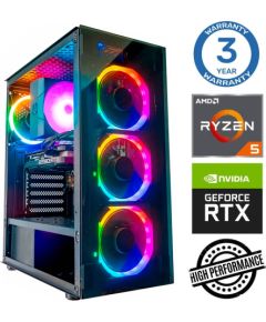 INTOP Ryzen 5 9600X 16GB DDR5 1TB SSD M.2 NVME RTX4060Ti 8GB no-OS