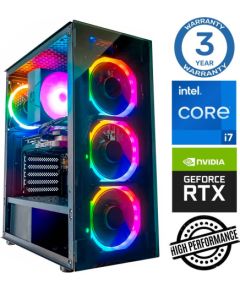 INTOP i7-12700F 16GB 500SSD M.2 NVME+2TB RTX3050 6GB no-OS
