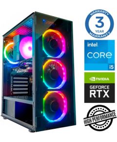 INTOP i5-12400F 16GB 250SSD M.2 NVME+2TB RTX3060 12GB no-OS