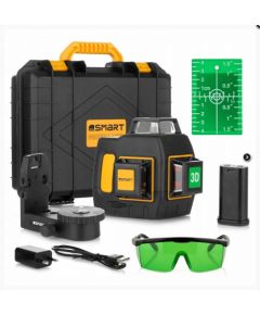 Smart Laser płaszczyznowy 06-03040G zielony 40 m