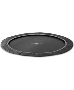 EXIT InTerra zemes līmeņa sporta batuts ø366cm - melns