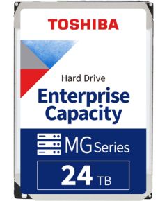 HDD Server TOSHIBA MG11 24TB MAMR 512e, 3.5'', 1024MB, 7200RPM, SATA, SKU: HDEB034GEA51F