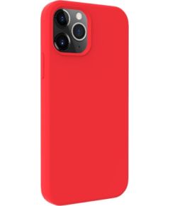 Evelatus Apple  iPhone 12 / 12 Pro Premium Magsafe Soft Touch Silicone Case Red