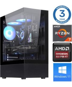 INTOP Ryzen 7 5700X 64GB 1TB SSD M.2 NVME+2TB RX5700 XT 8GB WIN11