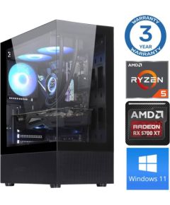 INTOP Ryzen 5 5600X 64GB 1TB SSD M.2 NVME RX5700 XT 8GB WIN11