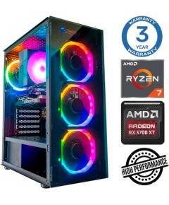 INTOP Ryzen 7 5700X 16GB 1TB SSD M.2 NVME RX5700 XT 8GB no-OS