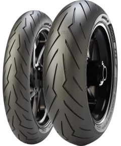 120/70ZR17 Pirelli DIABLO ROSSO III 58W TL SPORT TOURING & TRAC Front (D)
