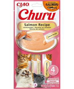 INABA Churu Salmon recipe - cat treats - 4x14g