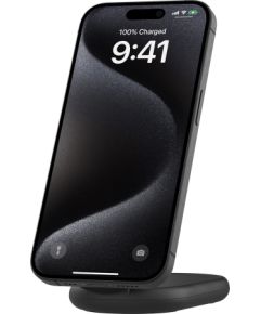 Belkin BoostCharge Headphones, Smartphone Black USB Wireless charging Fast charging Indoor
