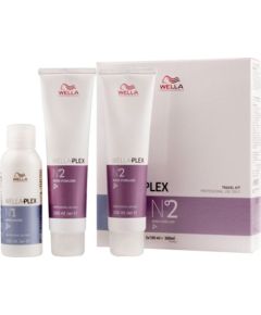 Wella Professionals Set Wella Professionals: Wellaplex Bond Marker No.1, Hair Cream Treatment, Bleaching, 100 ml + Wellaplex Bond Stabilizer No.2, Hair Cream Treatment, x2 pcs, 100 ml For Women