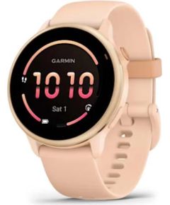 Garmin Vivoactive 6 Metallic Pink Dawn with Pink Dawn Band