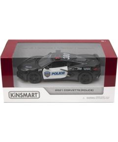 KINSMART Miniatūrais modelis - 2021 Corvette (Policija), izmērs 1:36