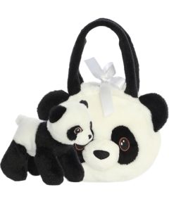 AURORA Fancy Pals plīša rotaļlieta Panda somiņā, 20 cm
