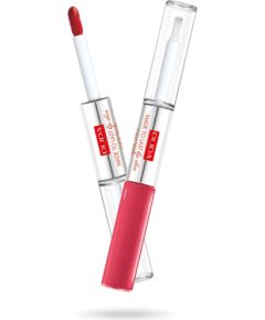 Pupa Made To Last Lip Duo Liquid Lip Colour Colour & Topcoat Waterproof Long Lasting wodoodporna pomadka w płynie i błyszczyk 007 2x4ml