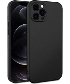 Mocco Ultra Slim Soft Matte 0.3 mm Matēts Silikona Apvalks Priekš Apple iPhone 13 Pro Melns
