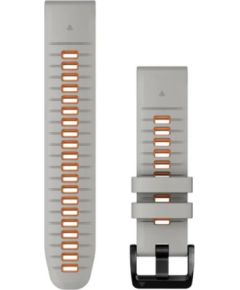 Garmin Quickfit 22 mm Ремешок для часов, Туманно-серый/янтарно-оранжевый