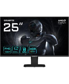 GIGABYTE GS25F2 25" FHD Gaming Monitor - 1920 x 1080, 200Hz, 1ms, 300 cd/m², Display HDR 10, HDMI 2.0, Displayport 1.4