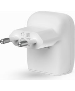 Belkin WCA006VF1MWH-B6 mobile device charger Smartphone White AC Fast charging Indoor