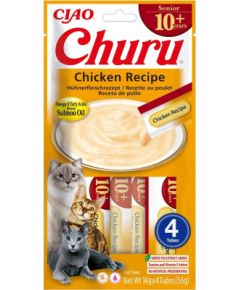 INABA CAT CHURU SENIOR CHICKEN 4x14g (56g)