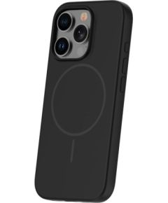 iLike Apple  iPhone 16 Pro Soft Touch Silicone case With Magnetic Black