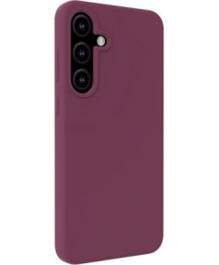 Evelatus Samsung  Galaxy S25 Plus Premium Magnetic Soft Touch Silicone Case Maroon