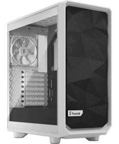 Fractal Design Meshify 2 Compact Lite white TG Clear, tower case (white, tempered glass)