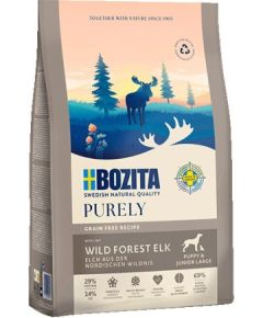 BOZITA Purely Junior Large Elk - dry dog food - 11kg