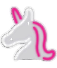 Manta SNL101WH Style Neon Lights Unicorn white-pink