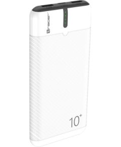 Tracer 47515 EnerGo 10000mAh Power Bank white/black