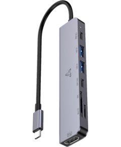 Sbox H-999 7in1 USB-C HUB