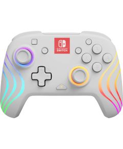 PDP wireless controller Afterglow Wave Nintendo Switch, white