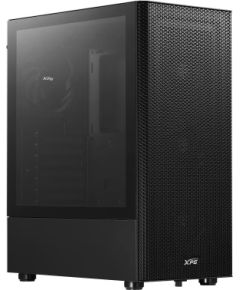 A-data Case ADATA VALOR MESH MidiTower Case product features Transparent panel ATX MicroATX MiniITX Colour Black VALORMESHMT-BKCWW