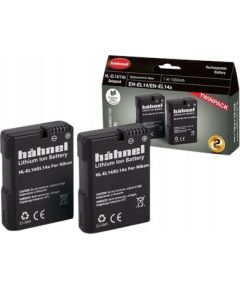 HÄhnel Akumulators Hähnel Battery Nikon HL-EL14 / 14a Twin Pack