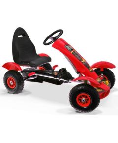 Joko Sportowy Gokart na pedały F618 Pompowane koła! Obciążenie do 50 kg! + Gratis! Gokart 618 Gokart F618