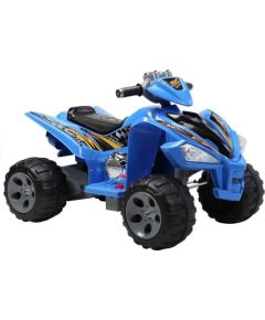Lean Sport Quad na akumulator Duże Koła Niebieski