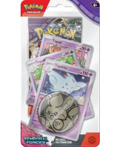 Pokemon Karty Scarlet & Violet - Temporal Forces - Premium Checklane Blister - Togekiss
