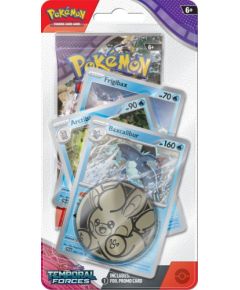 Pokemon Karty Scarlet & Violet - Temporal Forces - Premium Checklane Blister - Baxcalibur